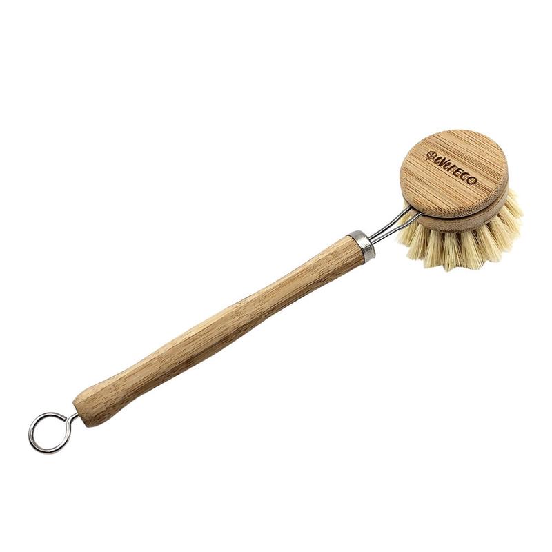 EVER ECO Dish Brush Bamboo Handle, Sisal Bristles