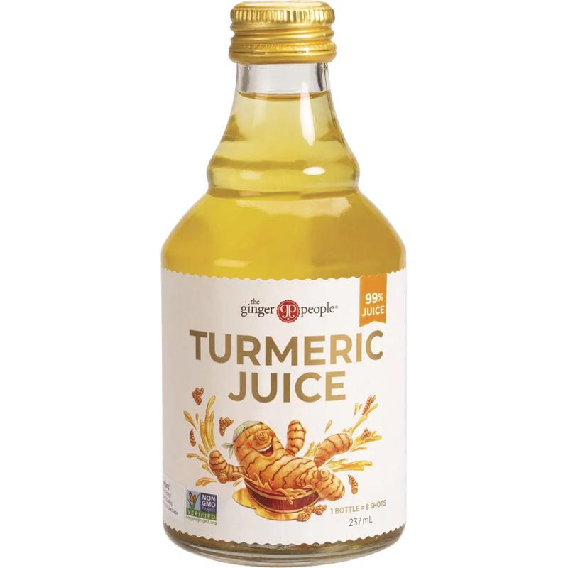THE GINGER PEOPLE Turmeric Juice 99% - 237ml Bottle
