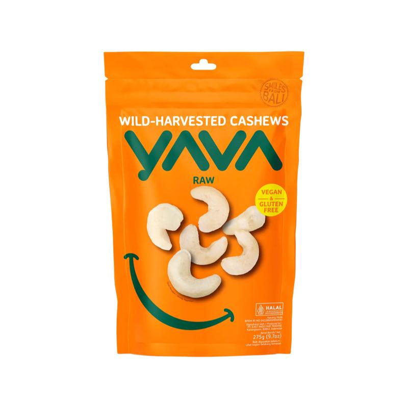 YAVA Wild-Harvested Cashews Raw 275g