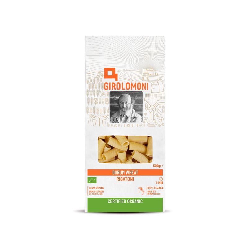 GIROLOMONI Durum Wheat Semolina Pasta Rigatoni 500g