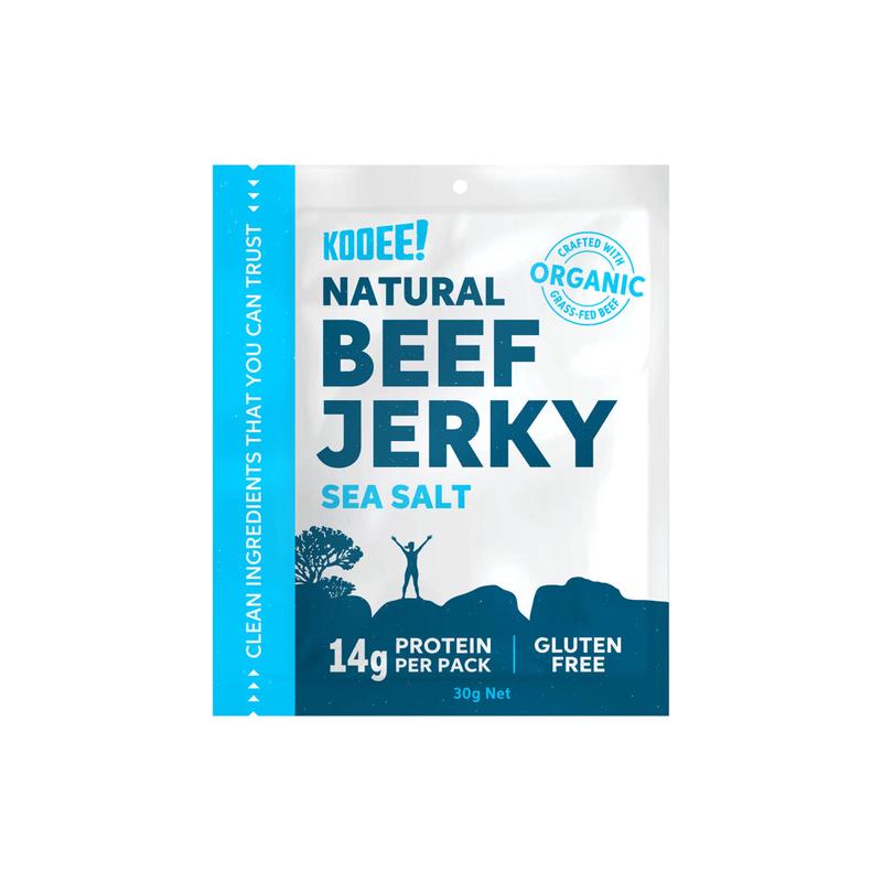 KOOEE! Sea Salt Beef Jerky 30g