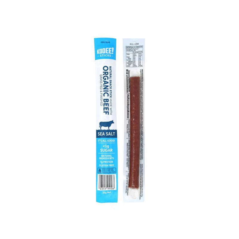 KOOEE! Sea Salt Organic Beef Stick 25g