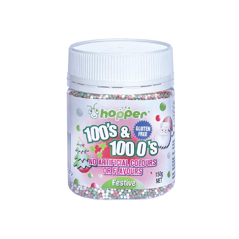 HOPPER 100s and 1000s Festive 150g