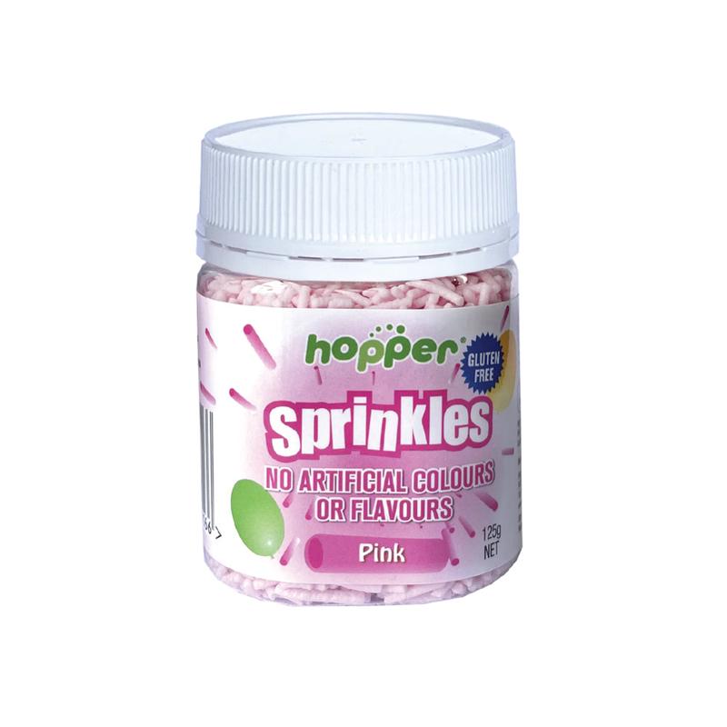 HOPPER Sprinkles Pink 125g