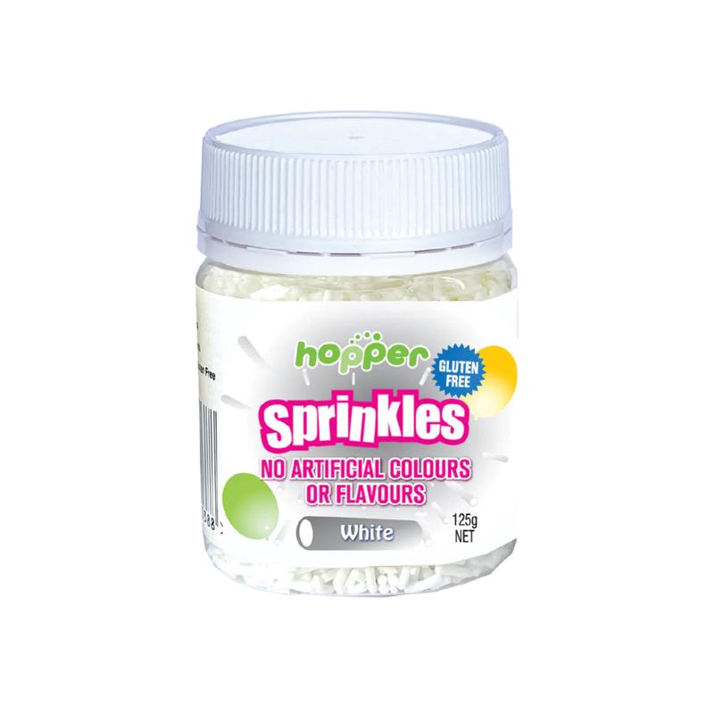 HOPPER Sprinkles White 125g