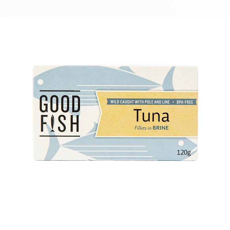 GOOD FISH Skipjack TUNA in Brine CAN 120g