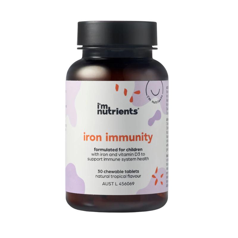 I'M NUTRIENTS Iron Immunity Chewable (Tropical) 30t