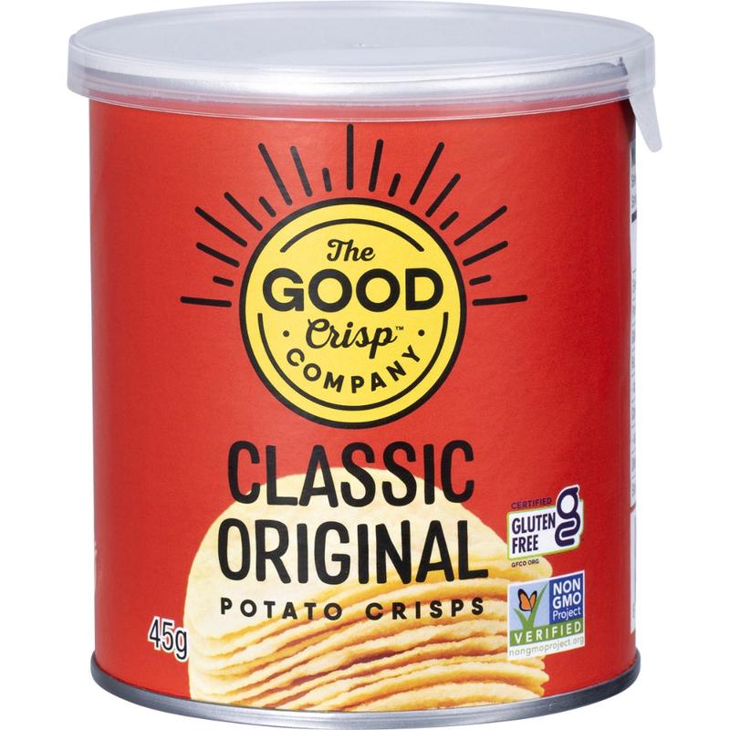 THE GOOD CRISP COMPANY Potato Crisps 12x45g Classic Original