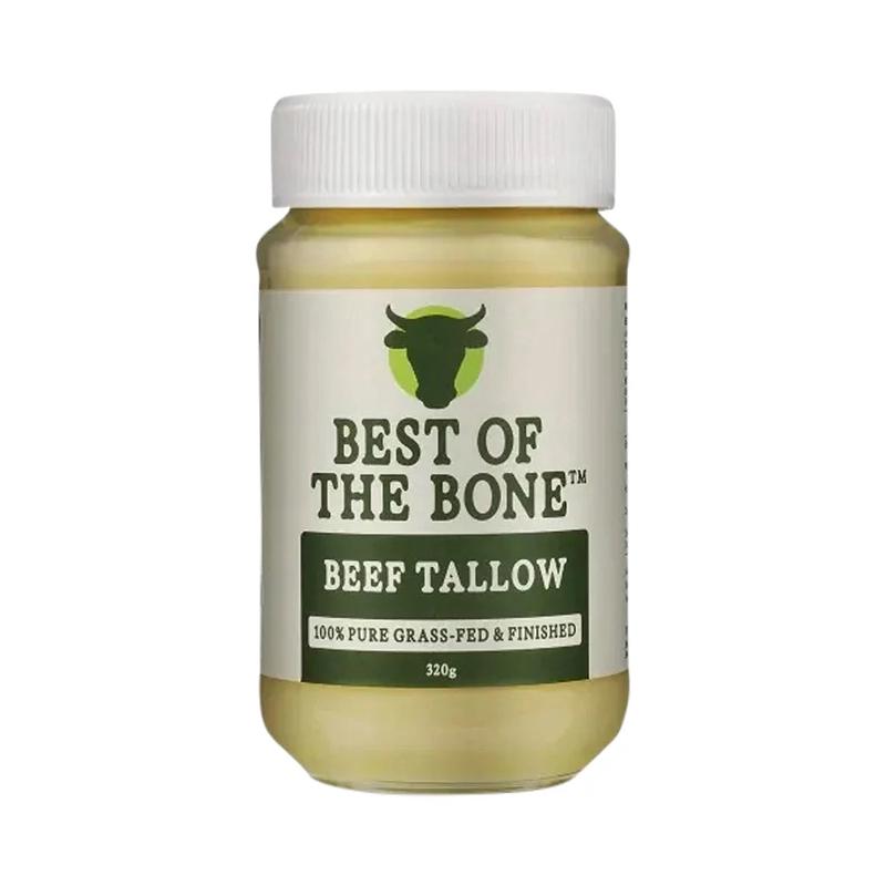 BEST OF THE BONE Beef Tallow Pure Grass-Fed Suet Dripping 320g