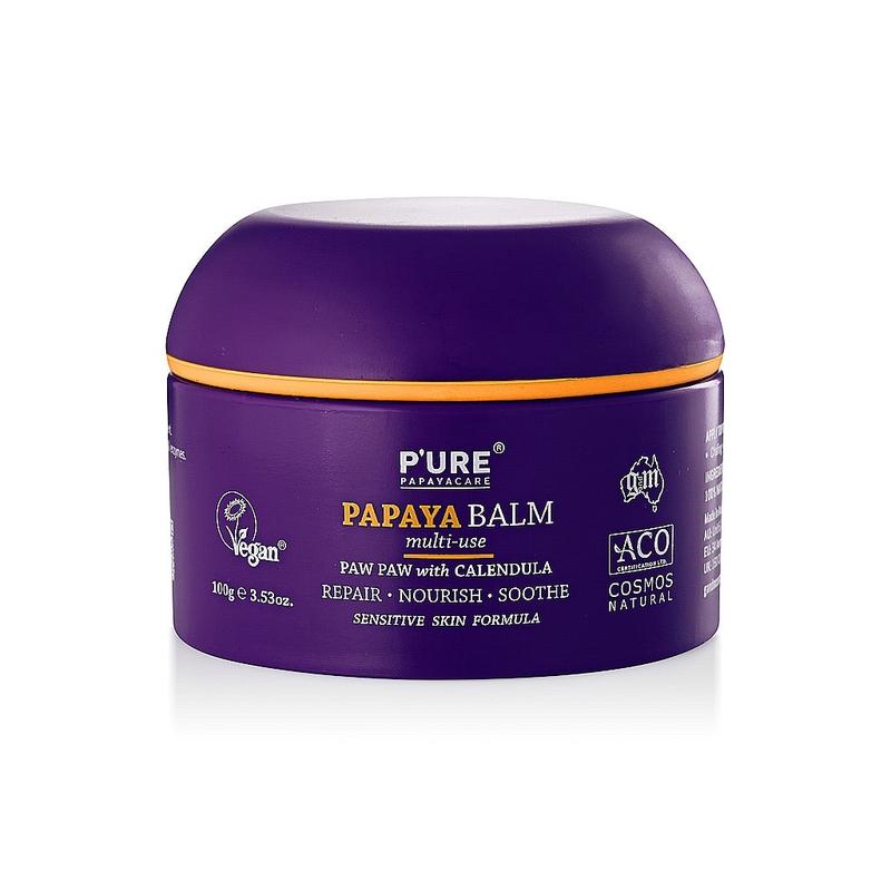 P'URE Papayacare Papaya Balm Multi-Use (Paw Paw with Calendula) 100g