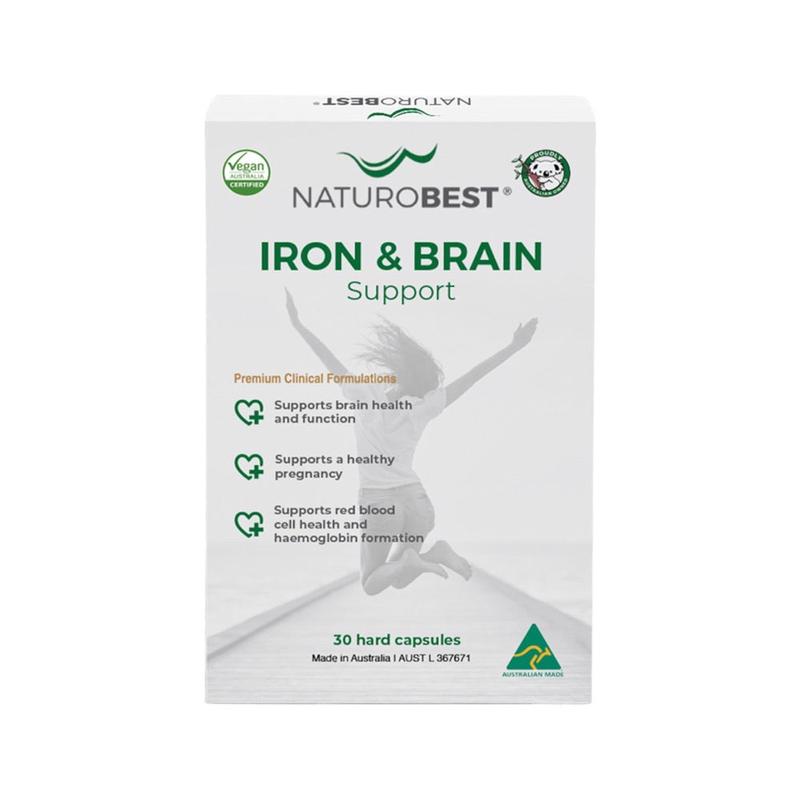 NaturoBest Iron & Brain Support 30c
