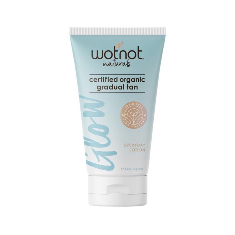 Wotnot Naturals Glow Certified Organic Gradual Tan Everyday Lotion 130ml
