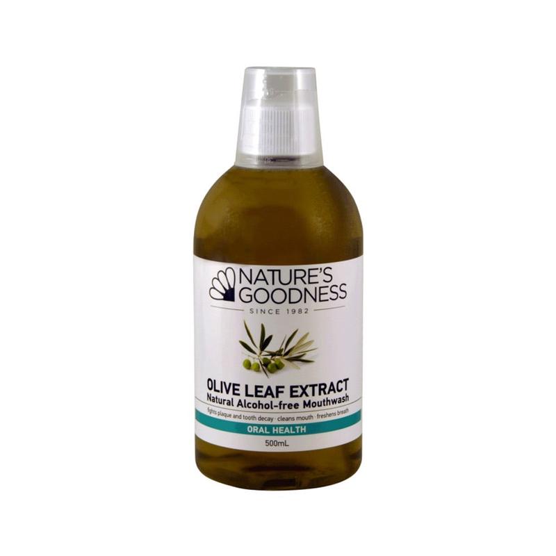 Nature's Goodness Olive Leaf Extract Mouthwash (Alcohol-Free) 500ml