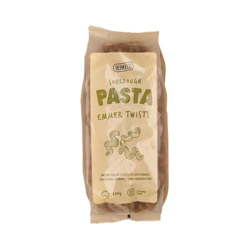 BERKELO Sourdough Pasta Emmer Twists - 400g