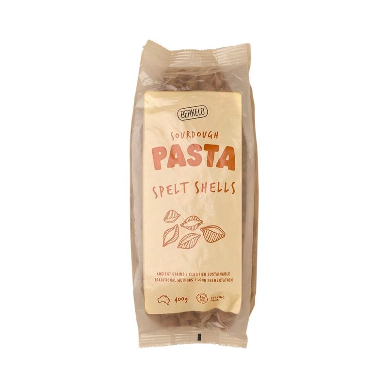 BERKELO Sourdough Pasta Spelt Shells - 400g