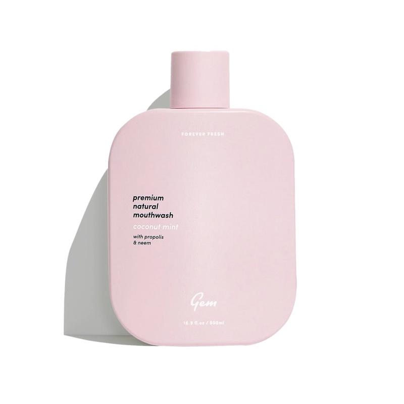 GEM Mouthwash - Premium Natural Coconut Mint - 500ml