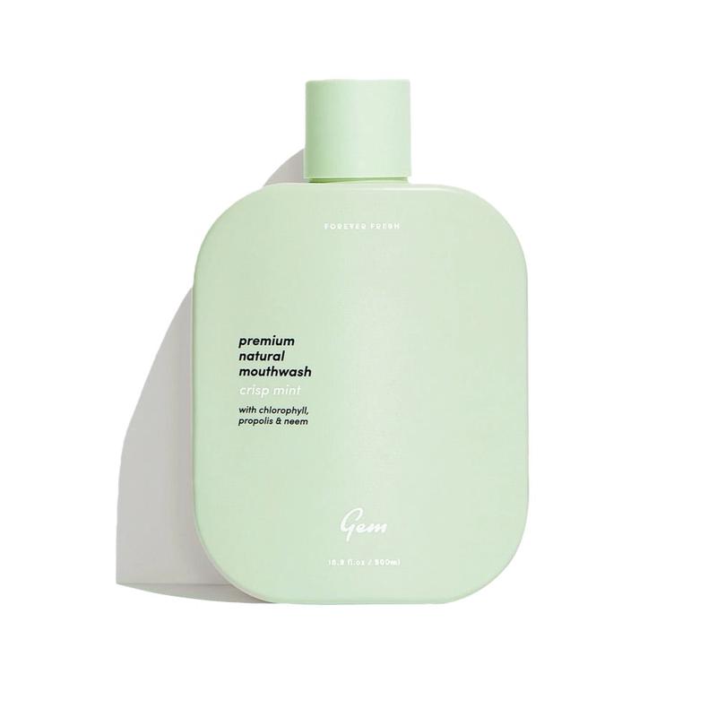 GEM Mouthwash - Premium Natural Crisp Mint - 500ml