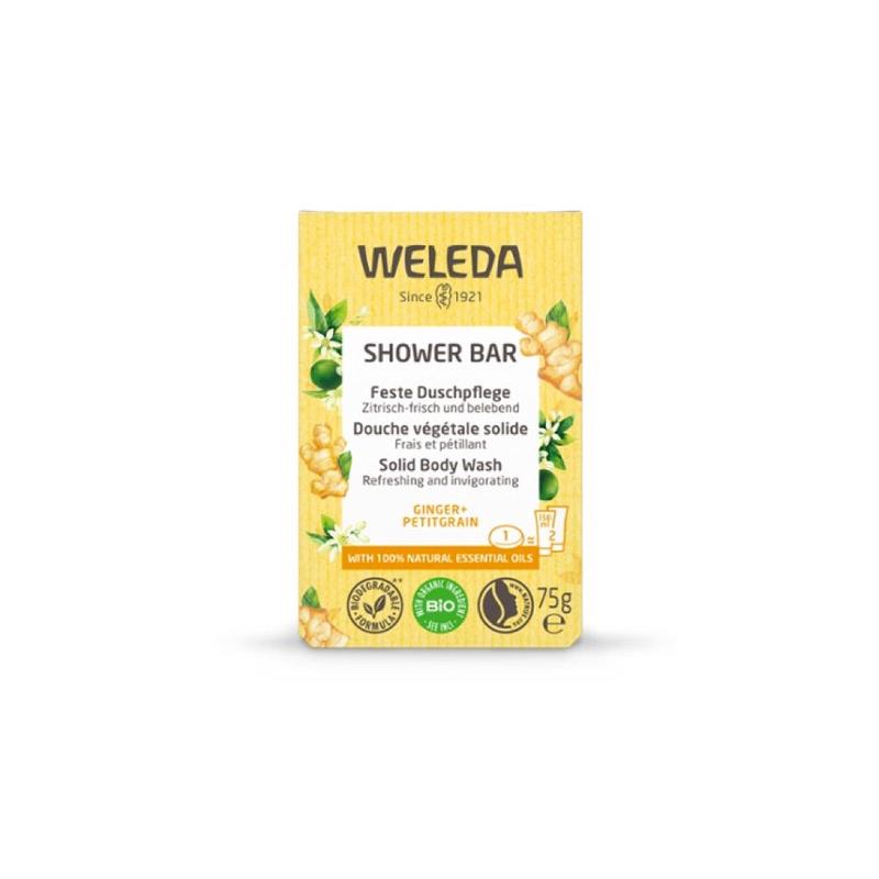 WELEDA Shower Bar Ginger + Petitgrain - 75g