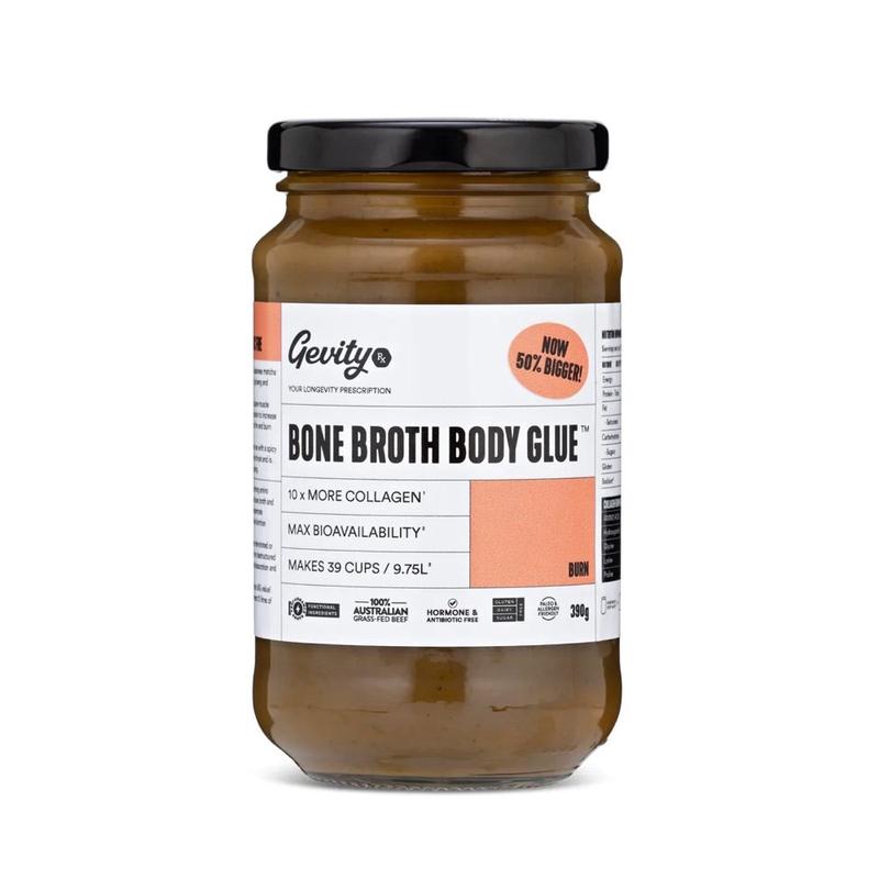 Gevity Rx Bone Broth Body Glue Burn 390g