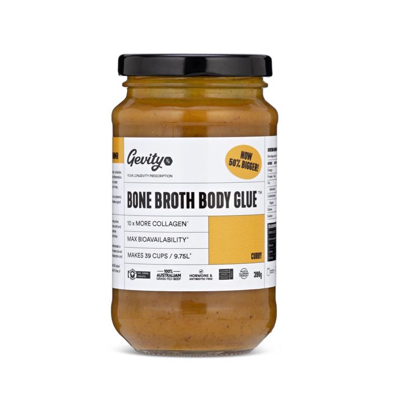 Gevity Rx Bone Broth Body Glue Curry 390g