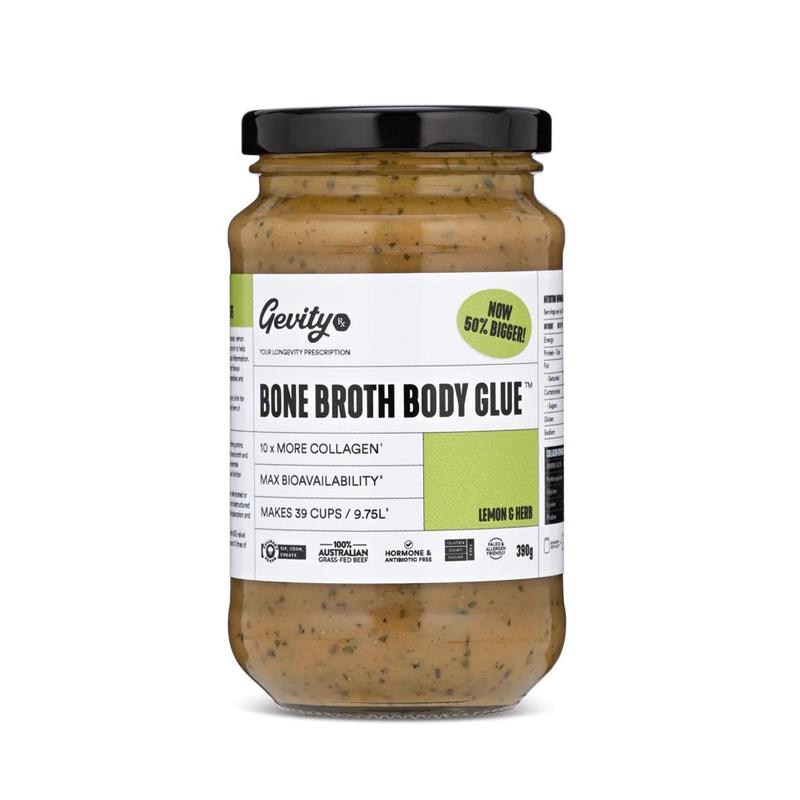 Gevity Rx Bone Broth Body Glue Lemon 390g