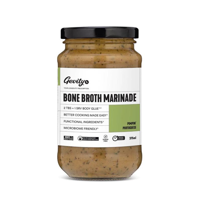Gevity Rx Broth Marinade Portugese 375ml