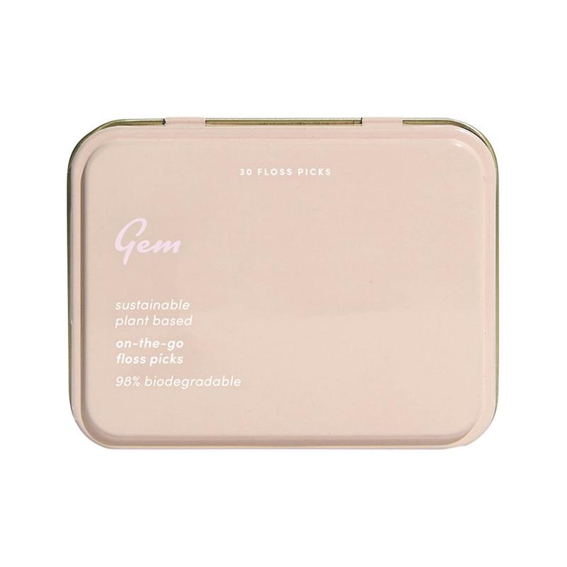 Gem On-The-Go Floss Picks Tin x 30 Pack