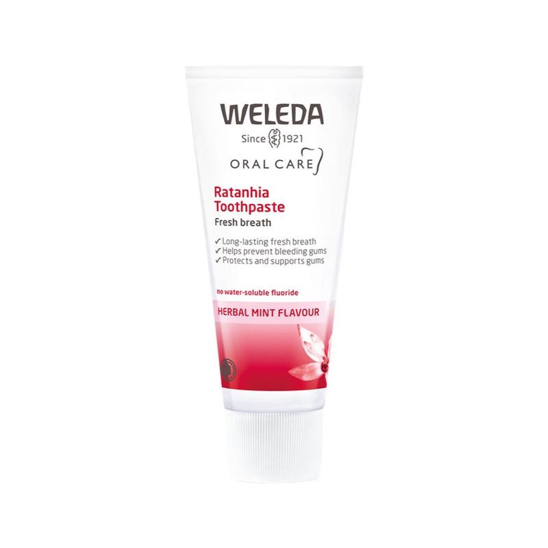 Weleda Oral Care Organic Toothpaste Ratanhia (Herbal Mint Flavour) 75ml