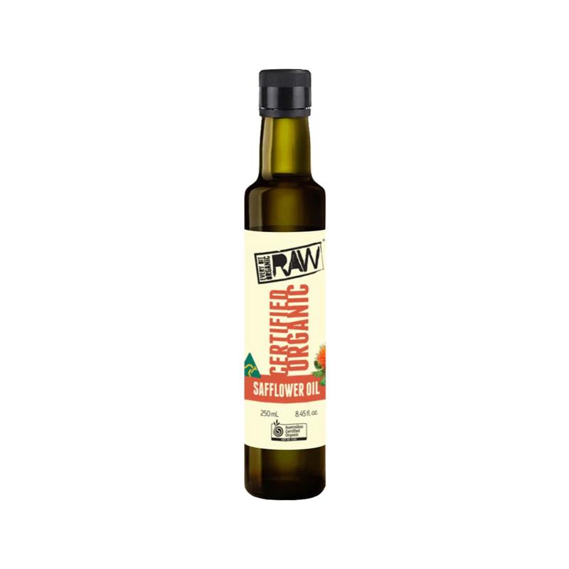 EVERY BIT ORGANIC RAW Safflower Oil Cold Pressed - Unrefined - 250ml