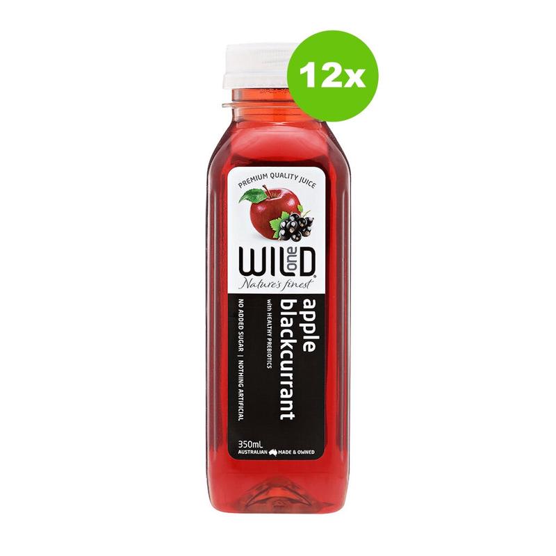 Wild One Premium Juice - Apple Blackcurrant 12 x 350ml