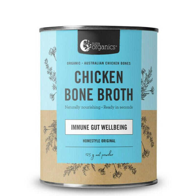 Nutra Organics Chicken Bone Broth Powder 125g