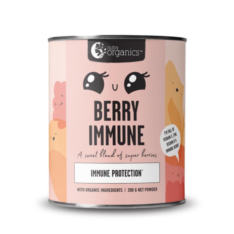 Nutra Organics Superfoods for Kidz Berry Immune 200g