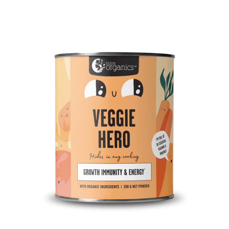 Nutra Organics Superfoods for Kidz Veggie Hero 125g