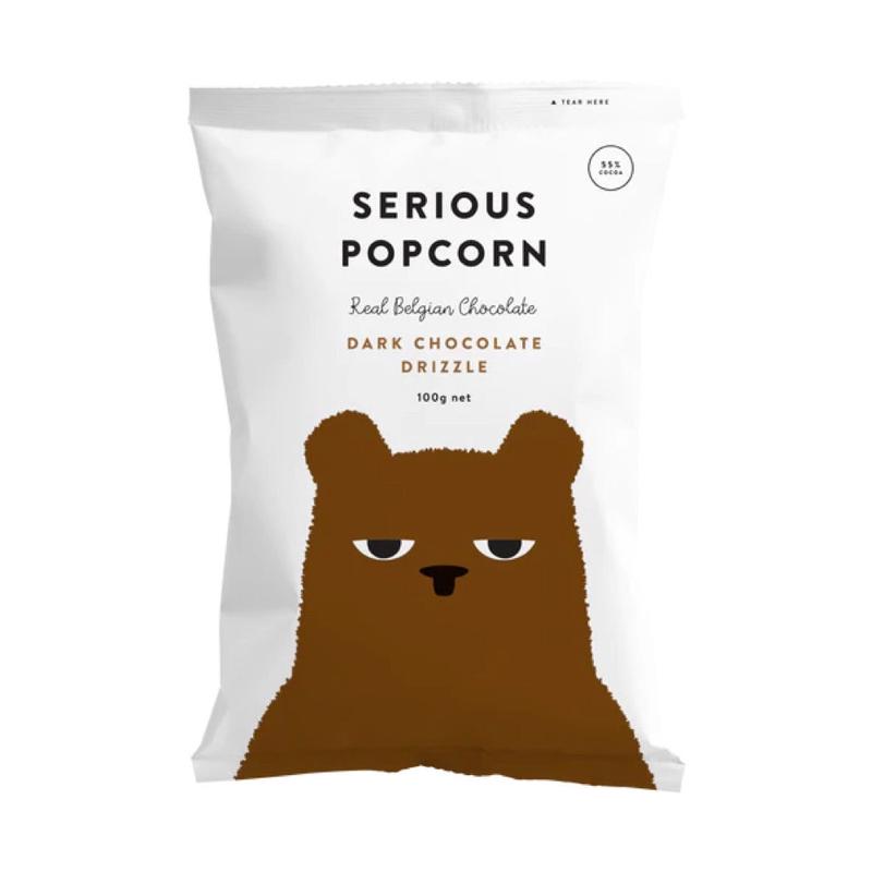 Serious Dark Chocolate Drizzle Popcorn 70g