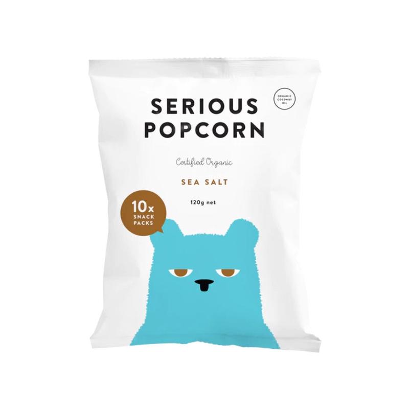 Serious Multi Pack (Sea Salt) Popcorn 10x12g