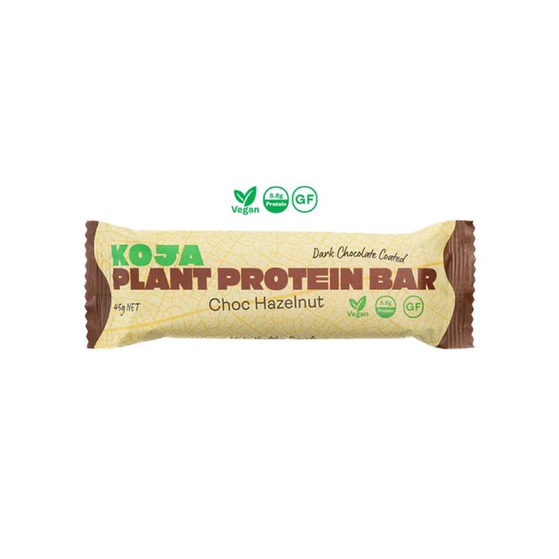 KOJA Health Plant Protein Bar ChocHazelnut 16x45g
