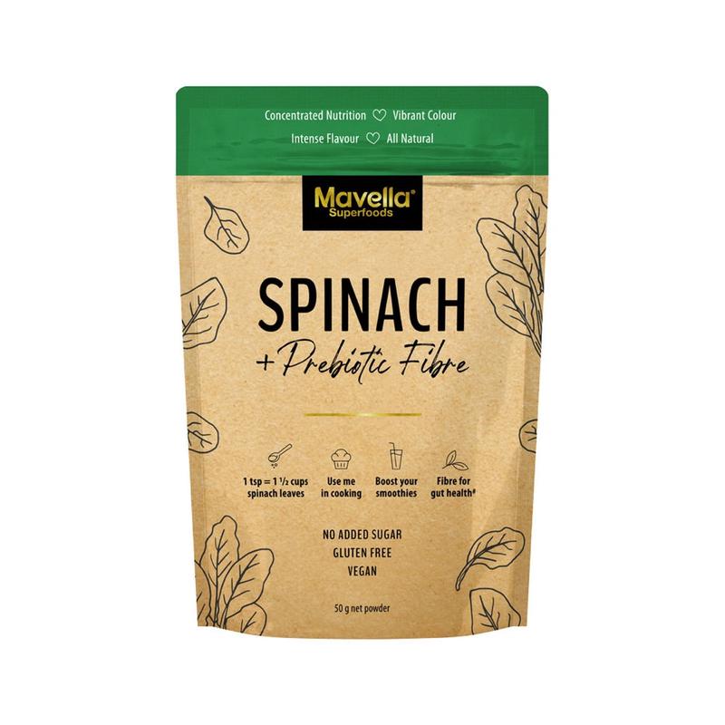 Mavella Superfoods Australian Grown Spinach Powder 50g