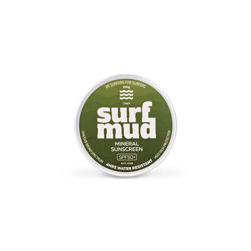 SURFMUD Mineral Sunscreen SPF 50+ Tin 100g