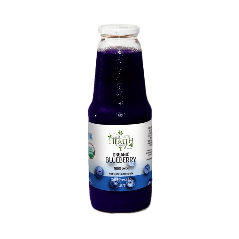 Complete Health 100% Organic Blueberry Juice 1L