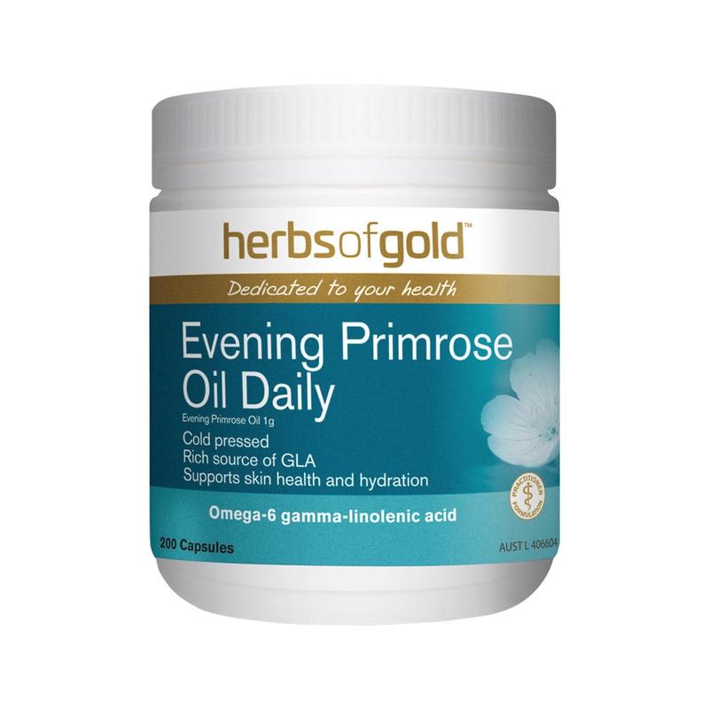 HERBS OF GOLD Evening Primrose Oil Daily 1g 200c
