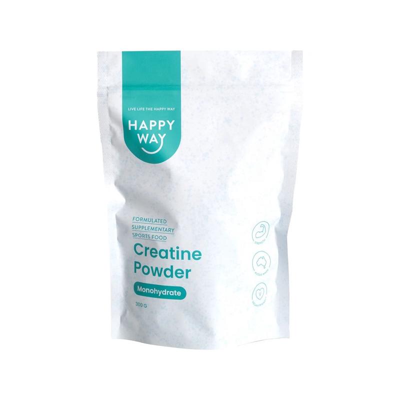 HAPPY WAY Creatine Powder Monohydrate 300g