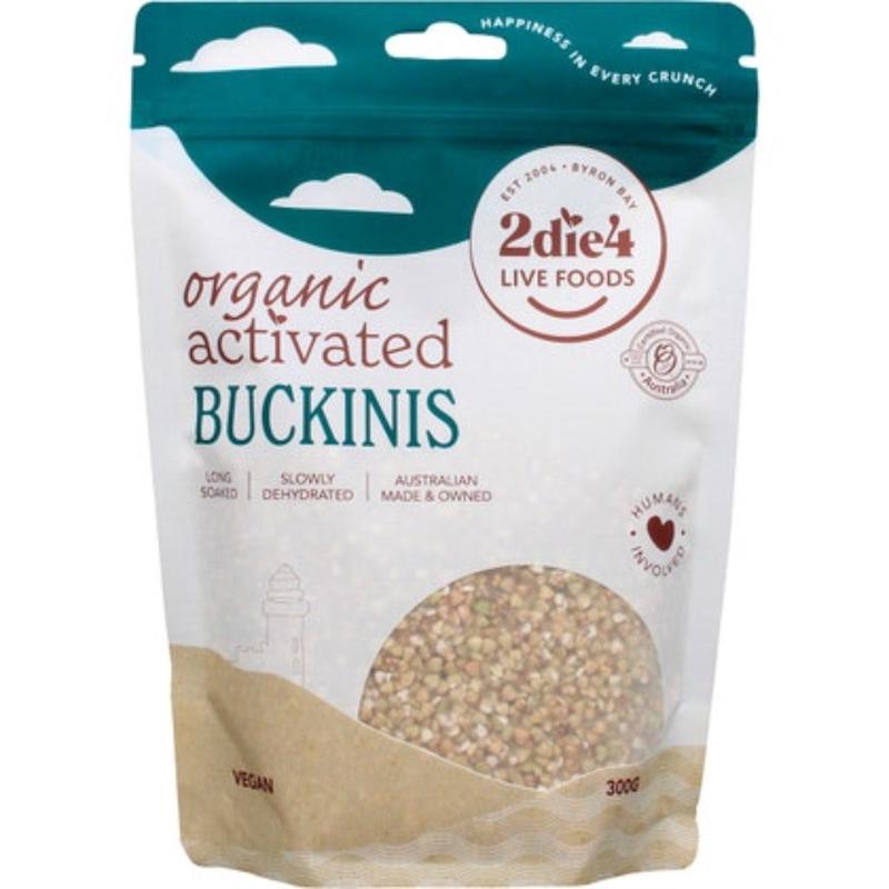 2DIE4 LIVE FOODS Activated Organic Buckinis 300g