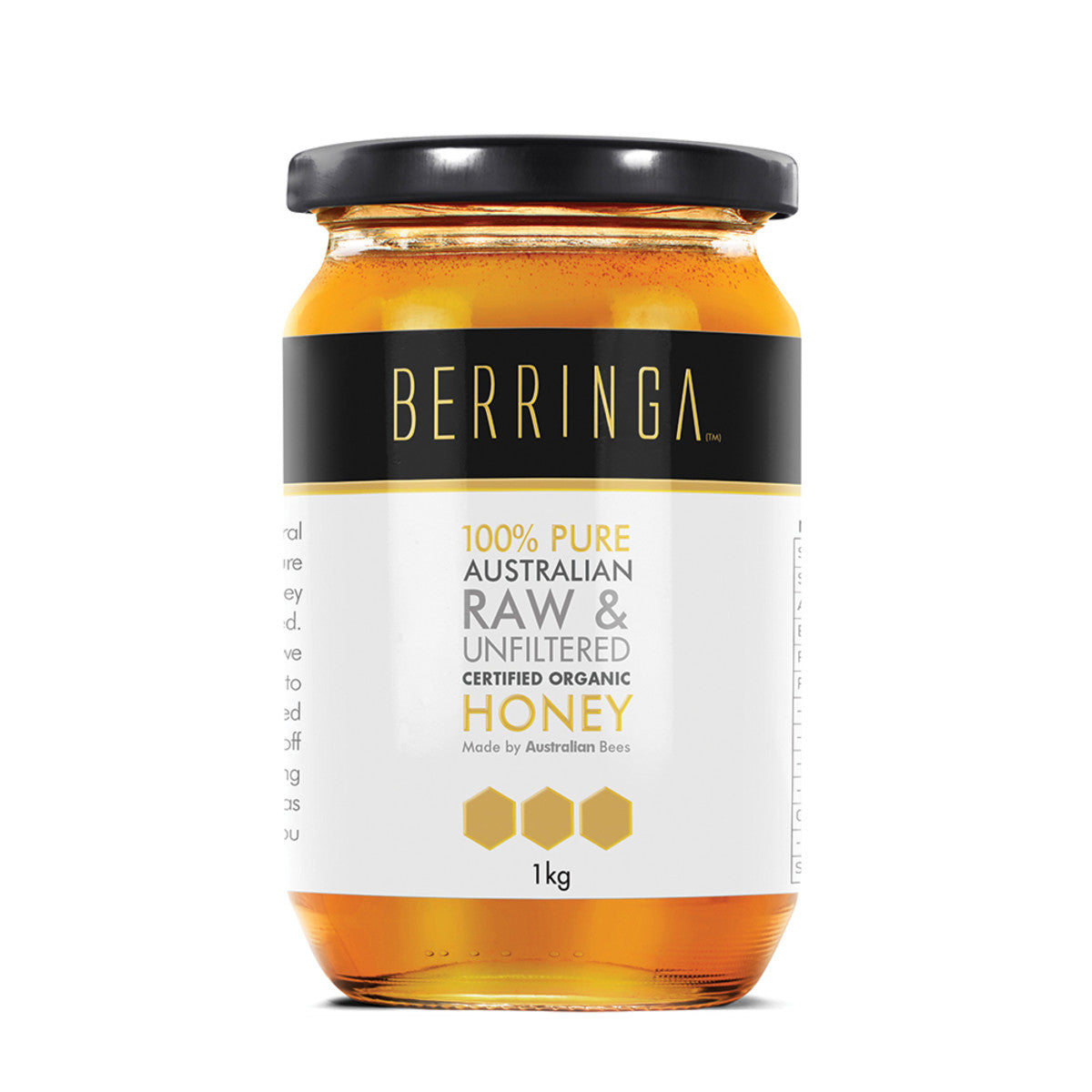 Berringa Organic Raw & Natural Eucalyptus Honey 1kg