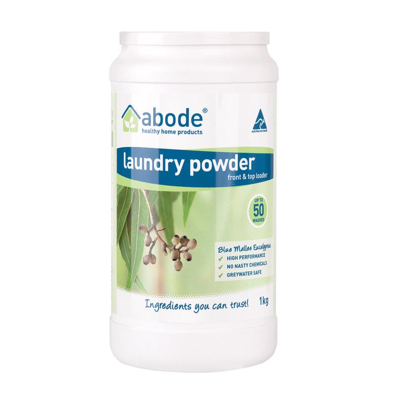 ABODE Laundry Powder Blue Malle Eucalyptus 1kg