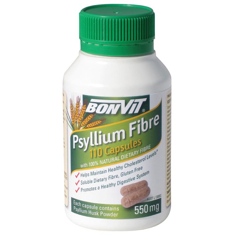 BONVIT Psyllium Fibre 550mg 110 caps
