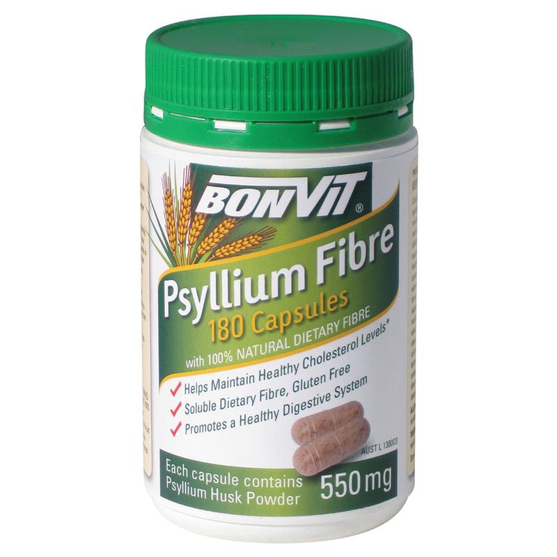 BONVIT Psyllium Fibre 550mg 180 caps