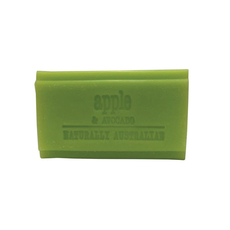 CLOVER FIELDS Apple and Avocado Soap Single Bar
