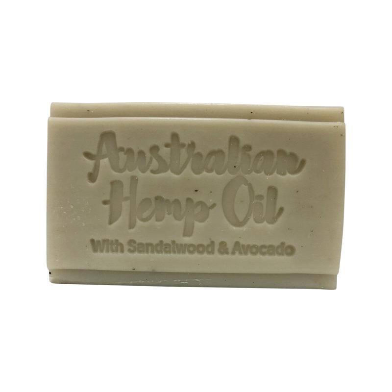 CLOVER FIELDS Nature's Gifts Australian Hemp Oil with Sandalwood & Avocado Soap Single bar