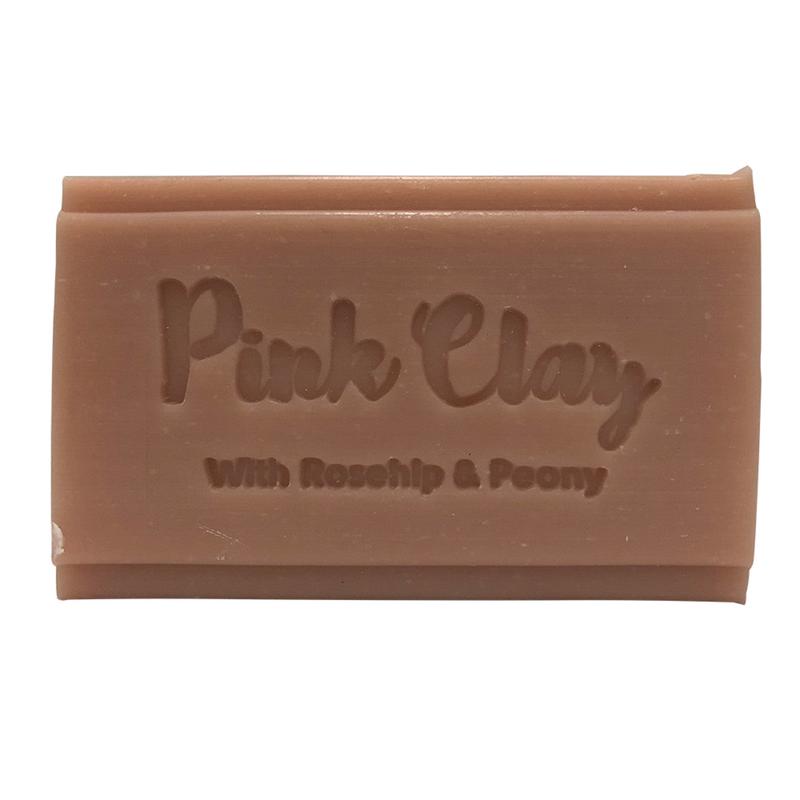 CLOVER FIELDS Nature's Gifts Pink Clay with Rosehip & Peony Soap Single bar