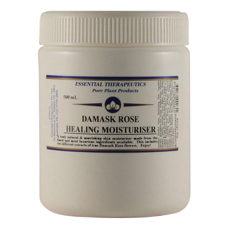 ESSENTIAL THERAPEUTICS Damask Rose Healing Moisturiser 500ml